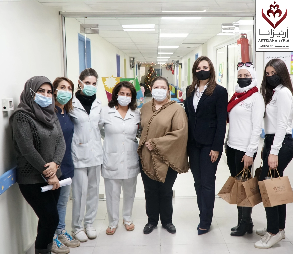 Visit to the Children’s Hospital for Cancer Patients Damascus, Syria – December 24, 2020