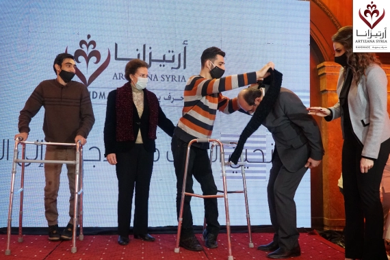 Empowering Youth with Special Needs in Handicrafts  Damascus, Syria – March 14, 2022