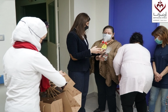 Visit to the Children’s Hospital for Cancer Patients Damascus, Syria – December 24, 2020