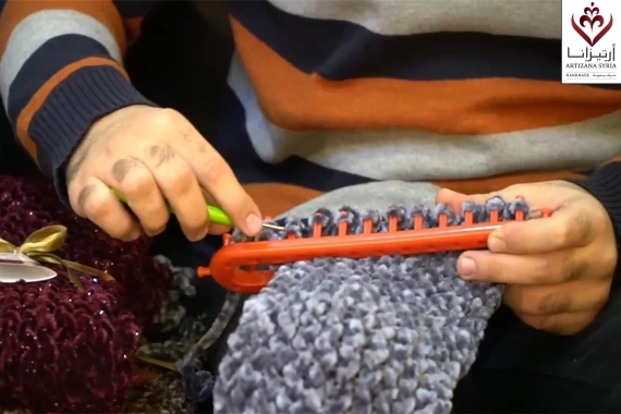 تمكين الشباب من ذوي الاحتياجات الخاصة في الحرف اليدوية - دمشق، سورية – 14 آذار 2022