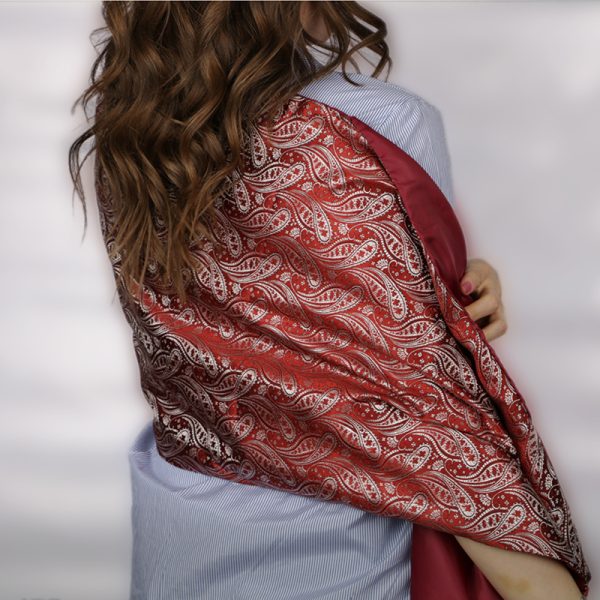 Damascene Brocade Shawl