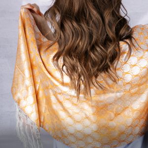 Damascene Brocade Shawl